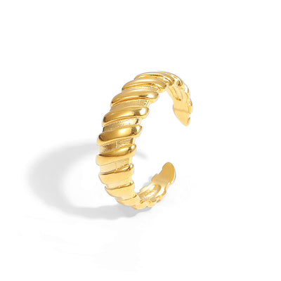 Fashion Outfit Street Style Gear 925 Sterling Silver Adjustable Ring - RustyStudioUSA