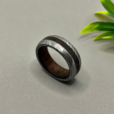Damascus Ring Men, Damascus Ring, Mens Wedding Ring, Mens Ring, Damascus Steel Ring, Damascus Steel Bands, Damascus Steel Rings, Women Rings - RustyStudioUSA